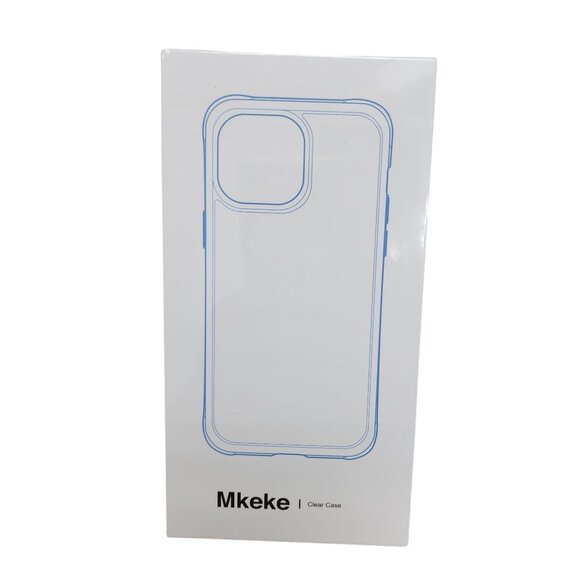 NIP Mkeke Iphone 13/14 Case Clear Model K22-14-6.1 Premium TPU+PC Material Seale - Picture 1 of 4